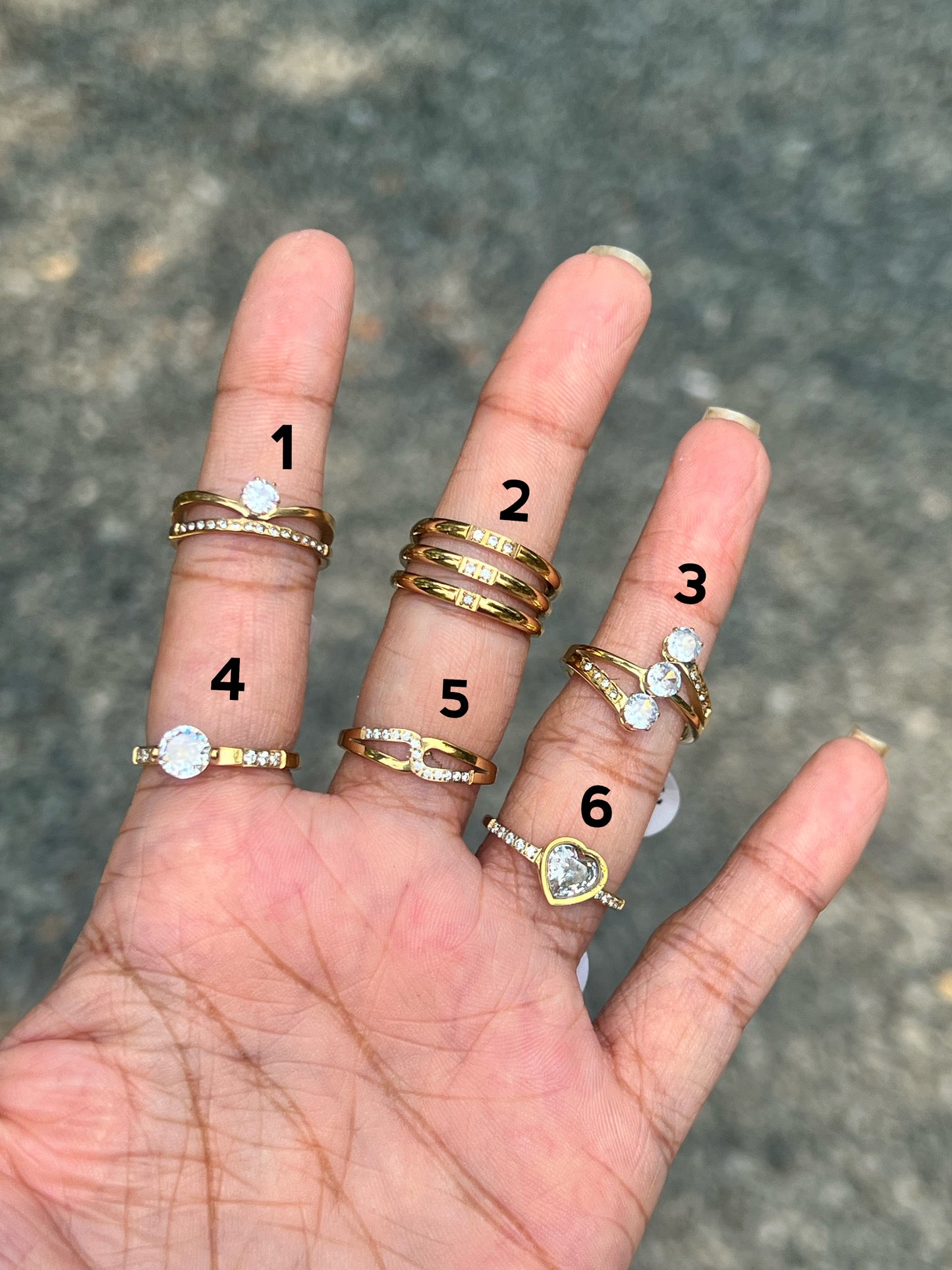 Premium anti tarnish imported rings product code R30