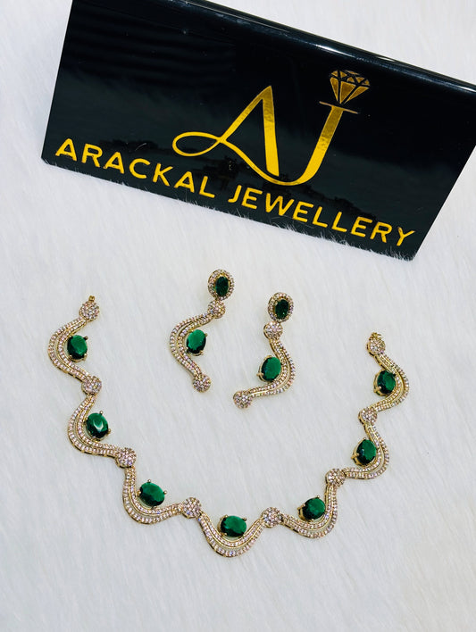 Premium quality ad designer necklace product code N261