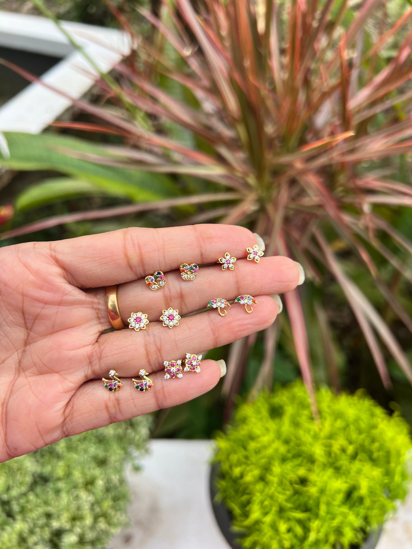 Premium quality ad daily wear screw back second studs /small kids friendly stud