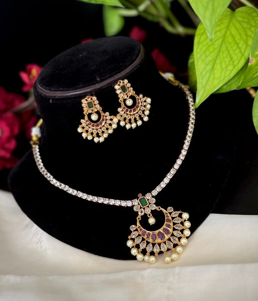Premium ad kemp stone necklace product code 81