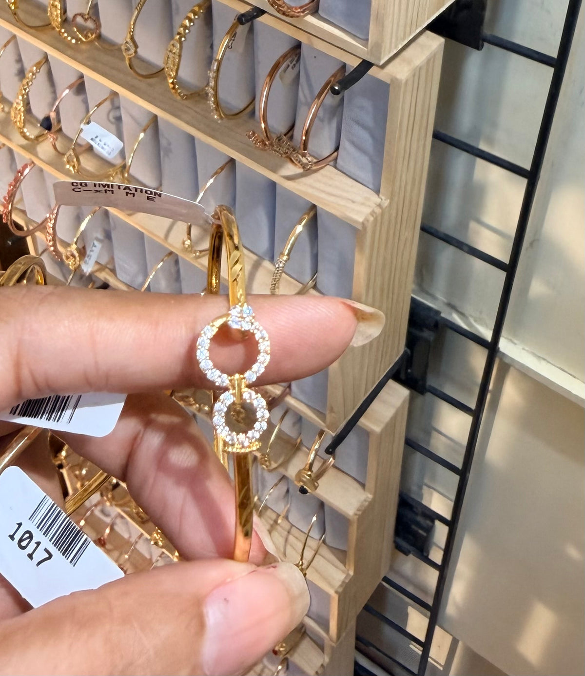 Premium gold plated ad daily wear openable bangle product code D242