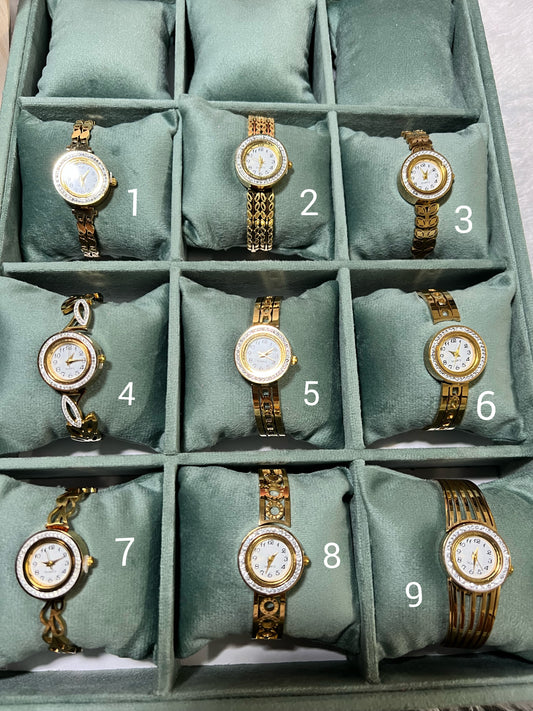 Premium Anti tarnish daily wear openable watch product code W01