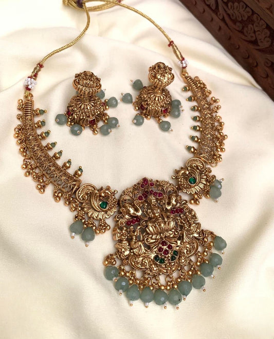 Lakshmi Nagas necklace product code 480