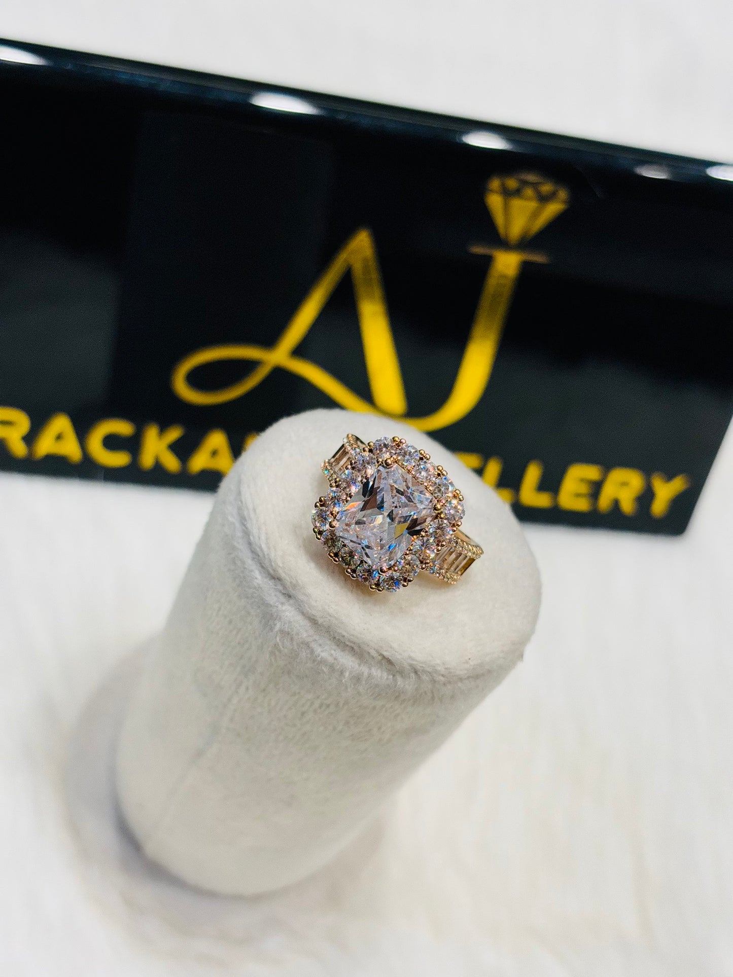 Premium quality anti tarnish imported statement rings product code R13