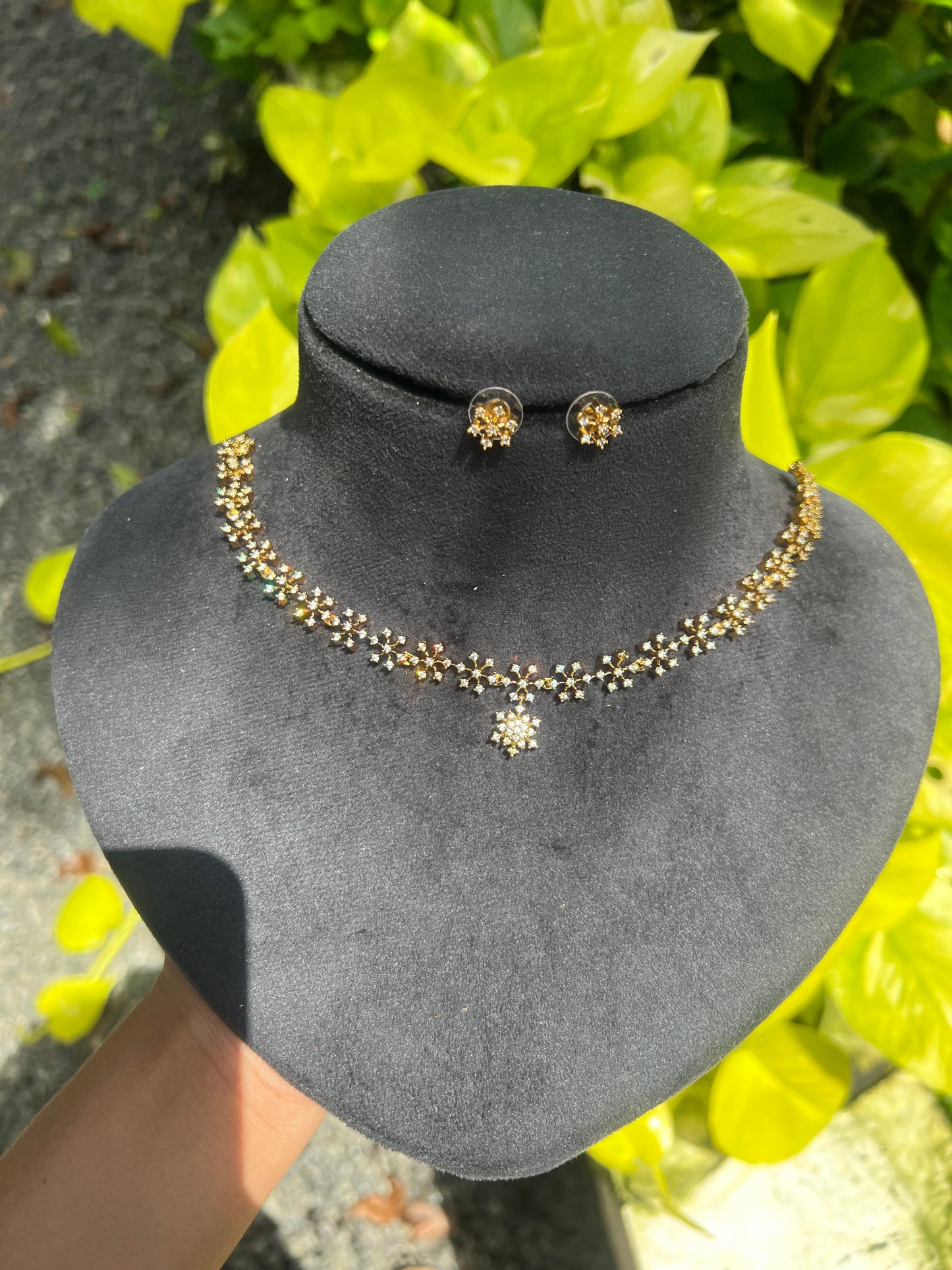 Premium antique gold ad budget friendly star necklace code 1502