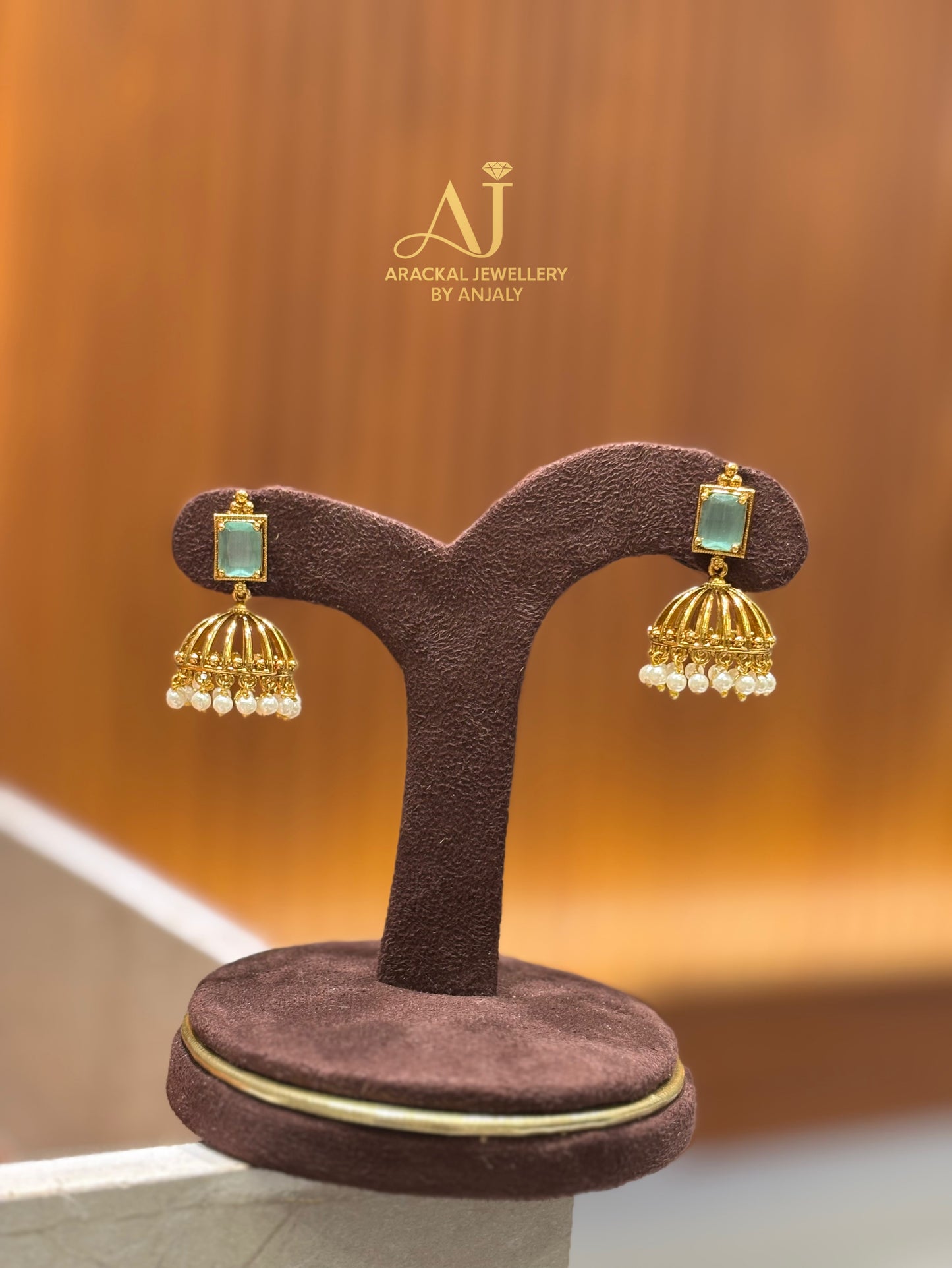 Premium quality stylish delicate pearl hanging jhumka product code E50