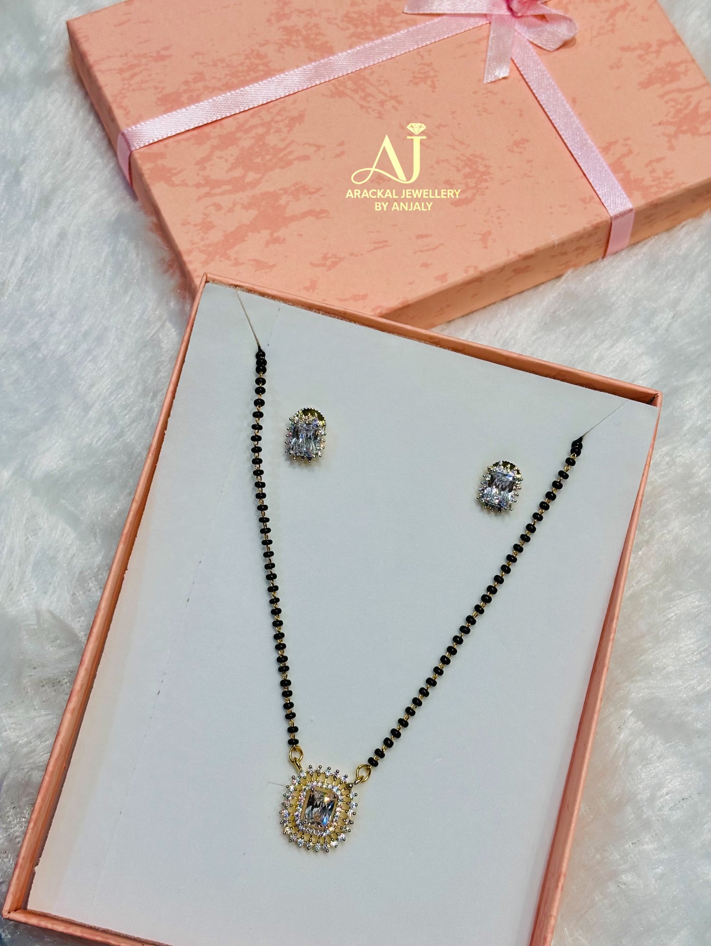 Daimond finish stylish mangalsutra product code 135