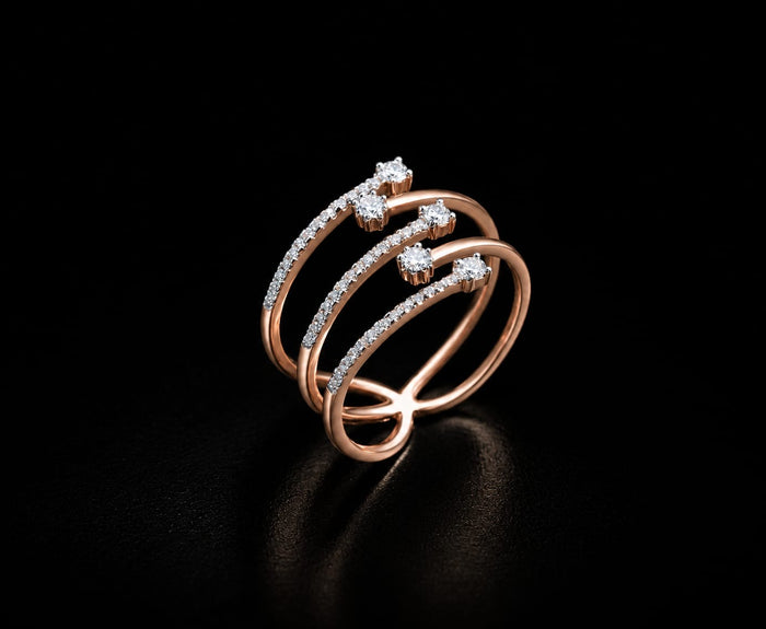 Premium diamond finish ring product code R66