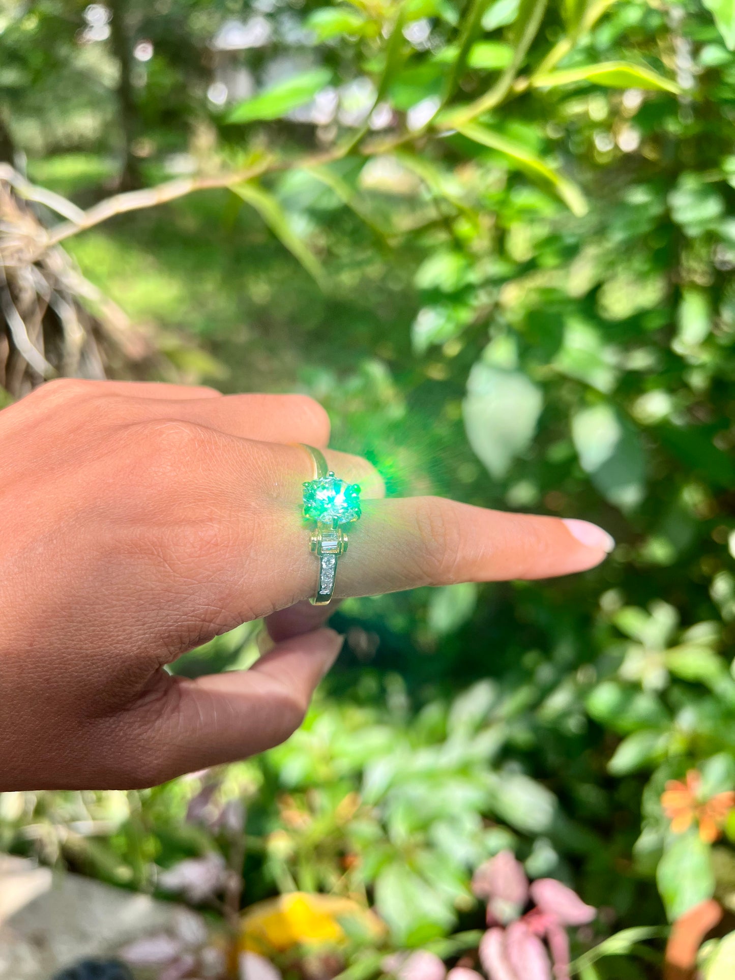 Premium ad daimond finish ring