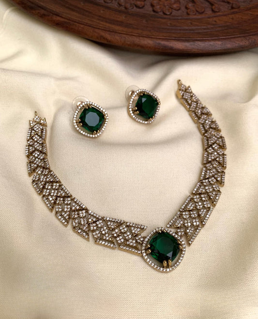 Premium designer ad necklace product code 114