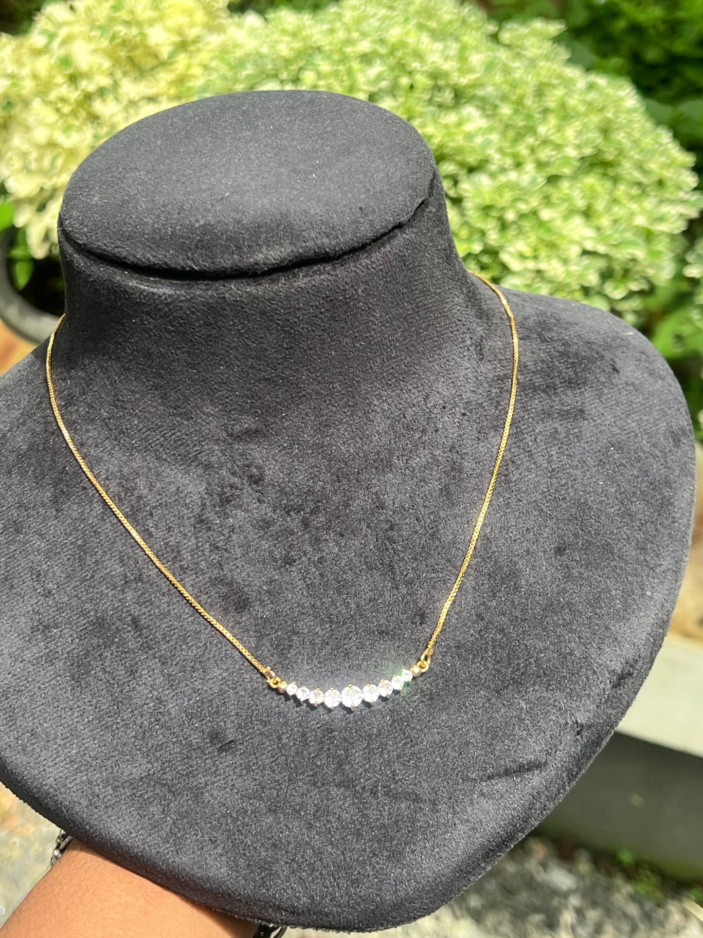 Premium gold plated daily use ad pendant necklace product code G105