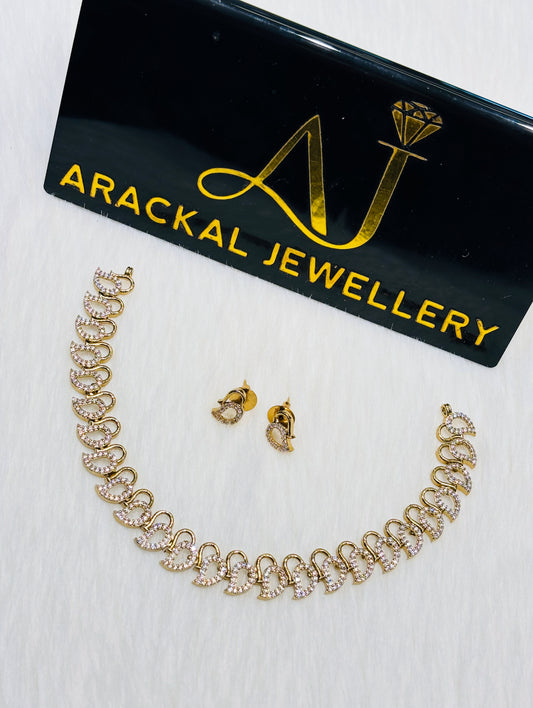 Premium quality ad mango necklace product code N325