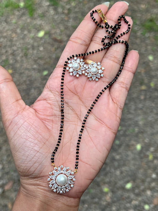 Premium daimond finish mangalsutra product code 1238