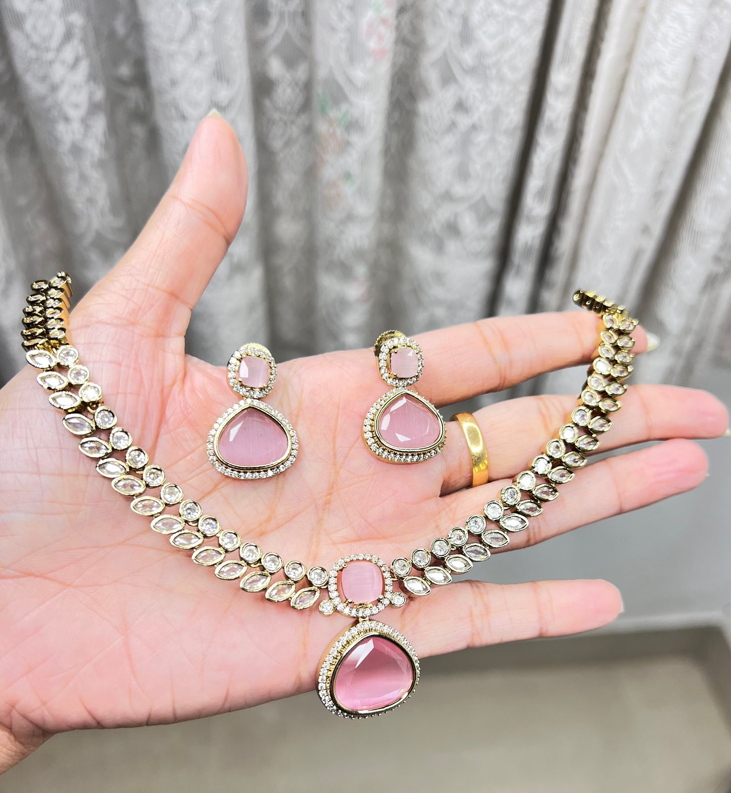 Premium  jadau Kundan necklace