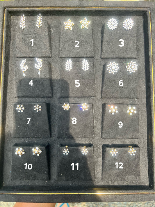 Premium occasion wear diamond replica studs product code E105