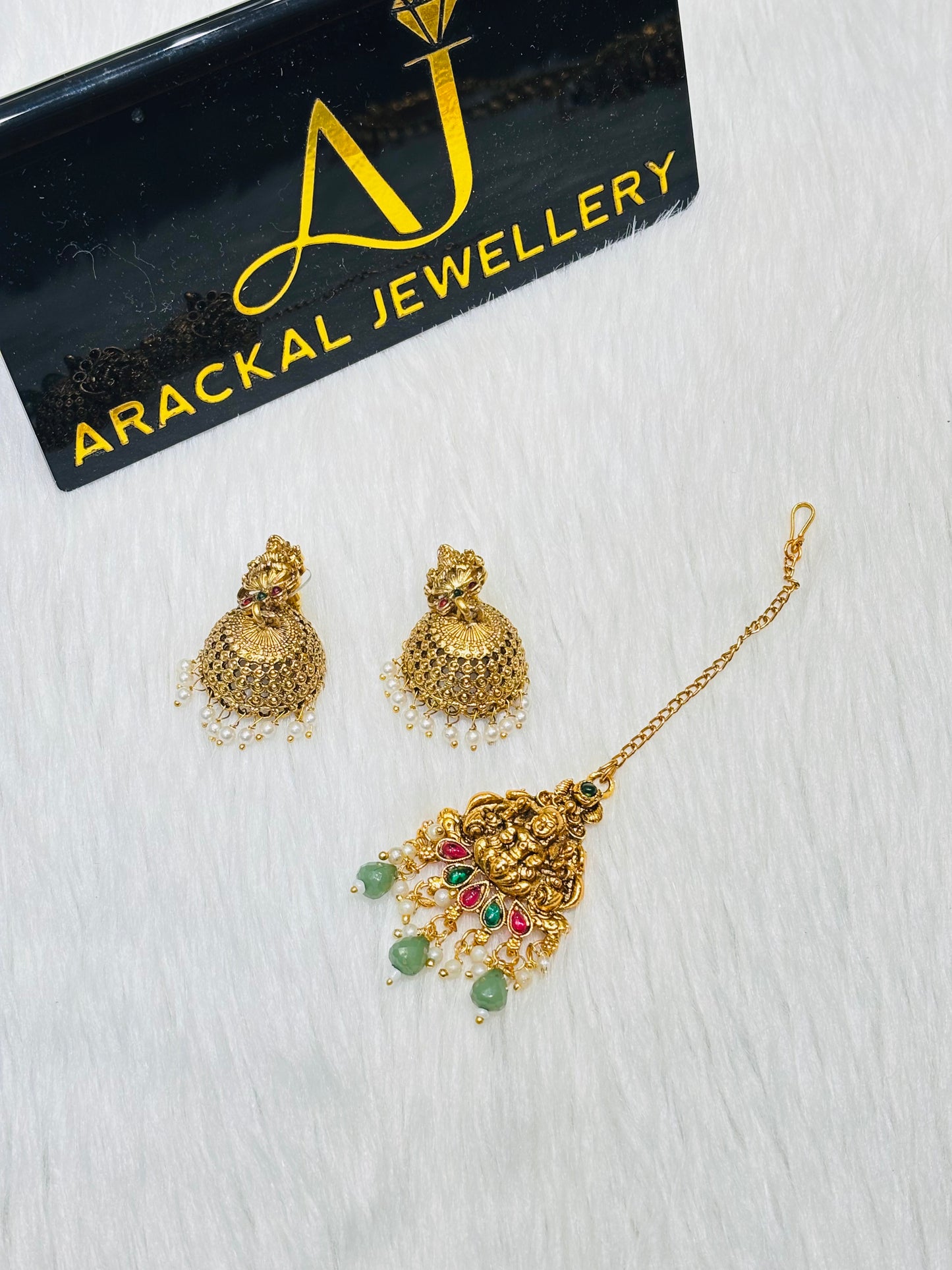 Premium quality antique matte finish bridal full set product code N270