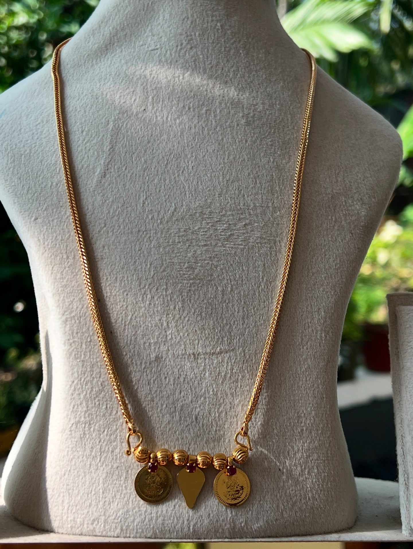 Premium gold plated daily wear thali chain 24inch product code Thali02