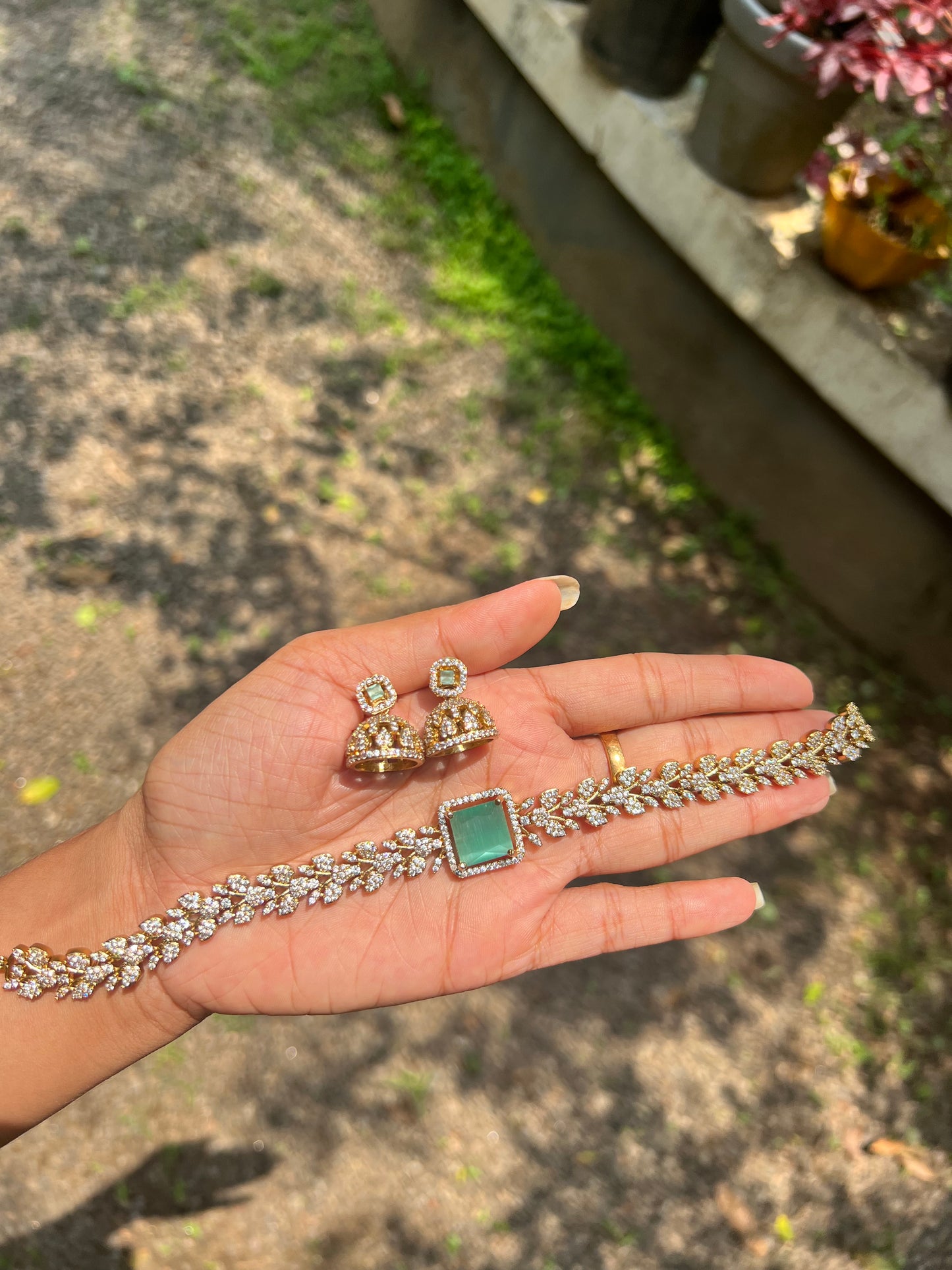 Hot selling Exclusive ad leaf necklace product 410