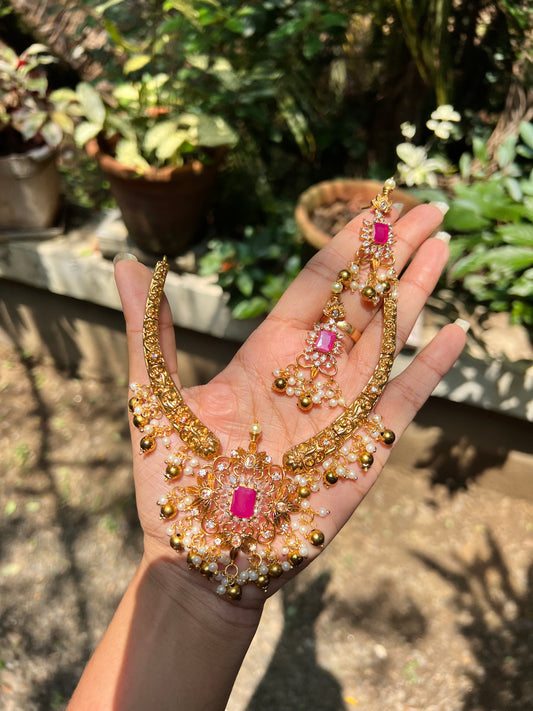 Premium beautiful necklace product code 1147