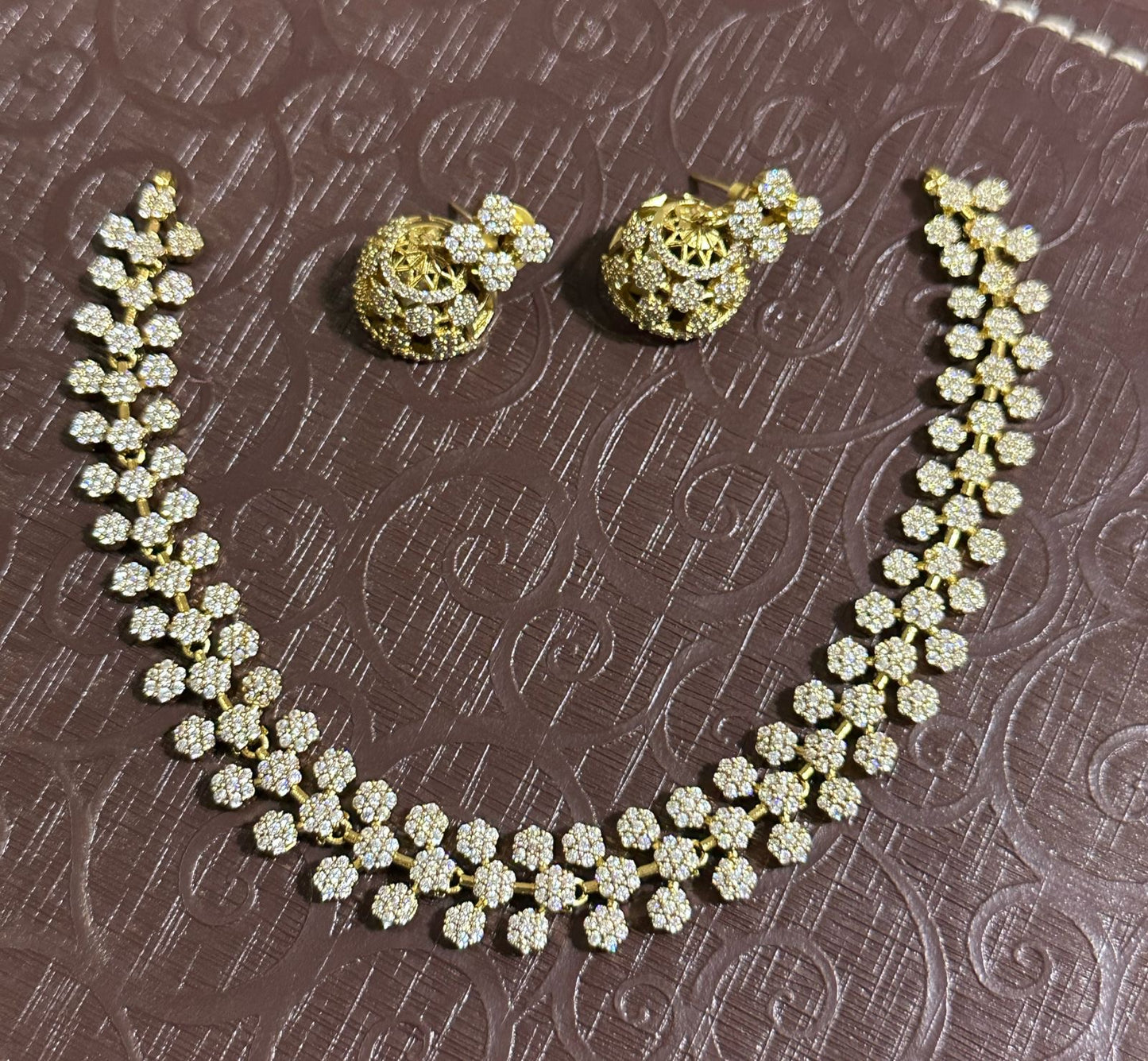 Premium floral ad necklace product code 946