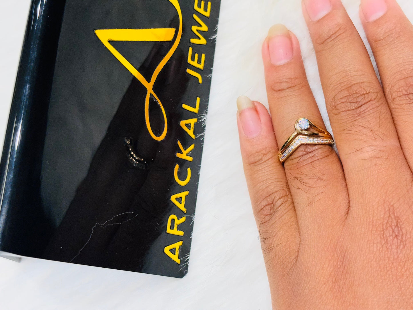 Premium quality anti tarnish imported statement rings product code R13