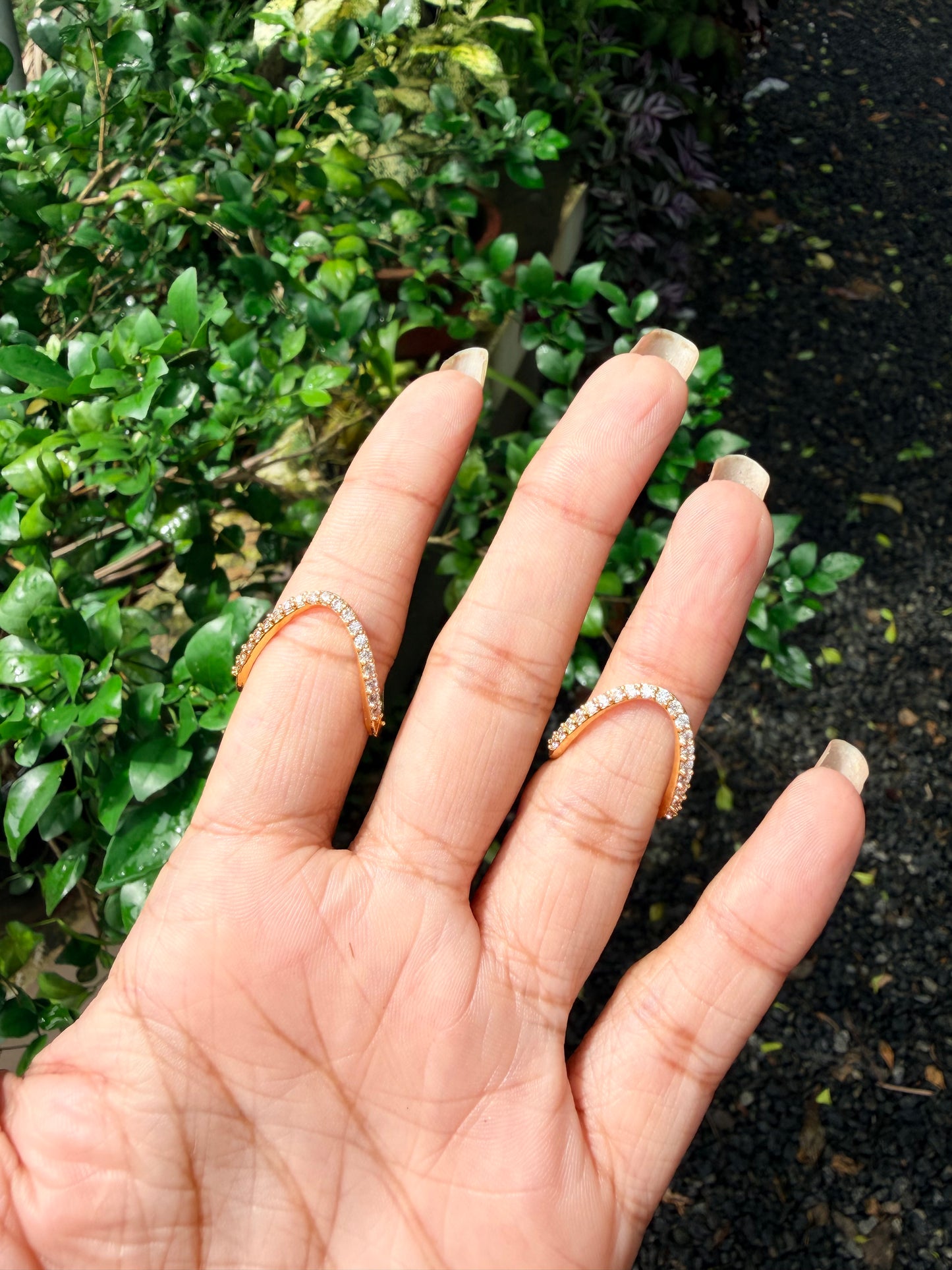 Premium gold plated ad vangi ring product code R58