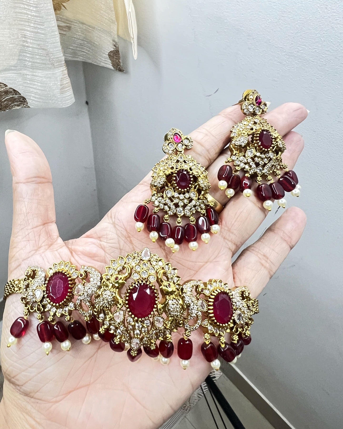 Most popular designer ad choker set product code 901