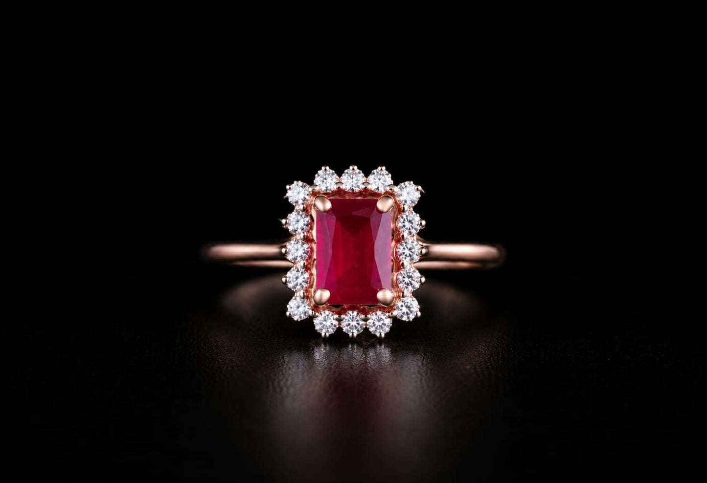 Premium diamond finish statement ring product code R65