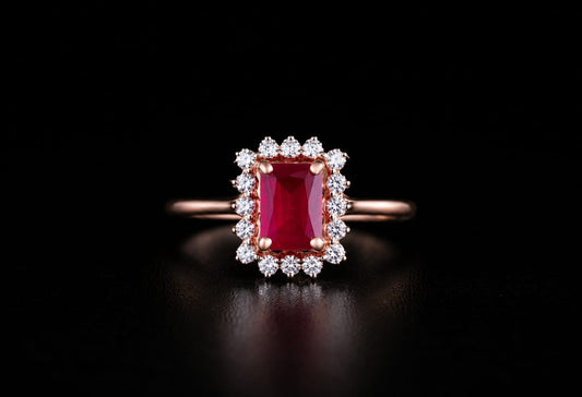 Premium diamond finish statement ring product code R65