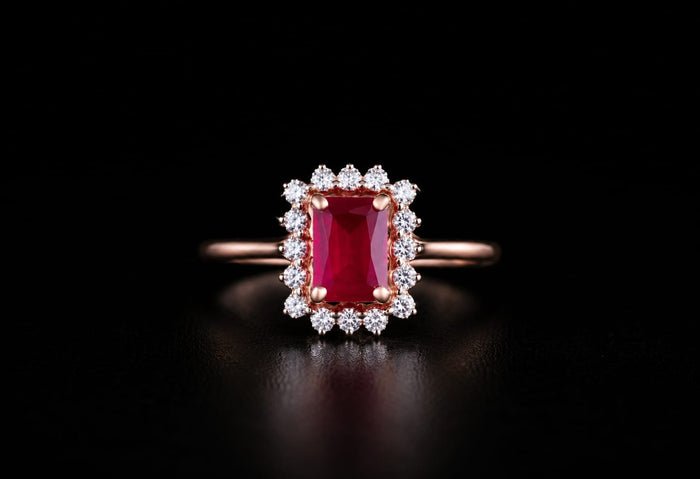 Premium diamond finish statement ring product code R65