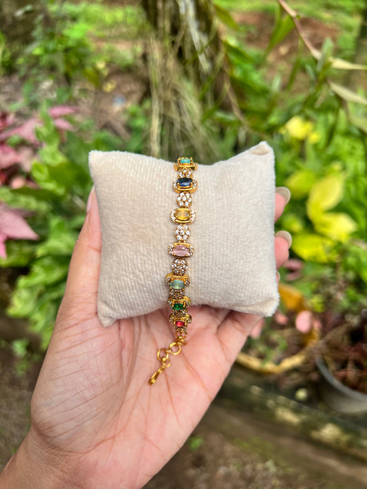 Premium trending Navarathna ad adjustable bracelet product code B31