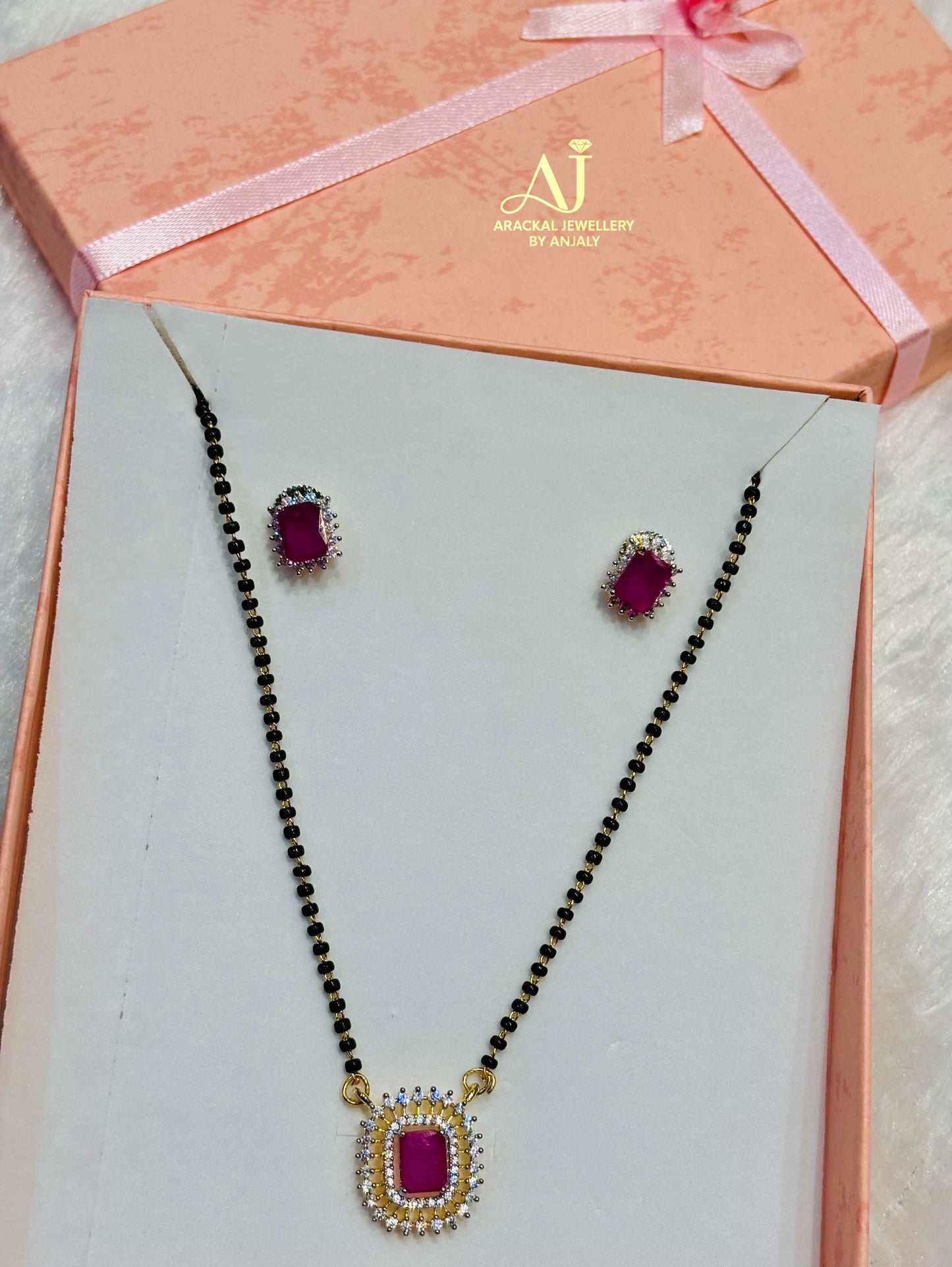 Daimond finish stylish mangalsutra product code 135