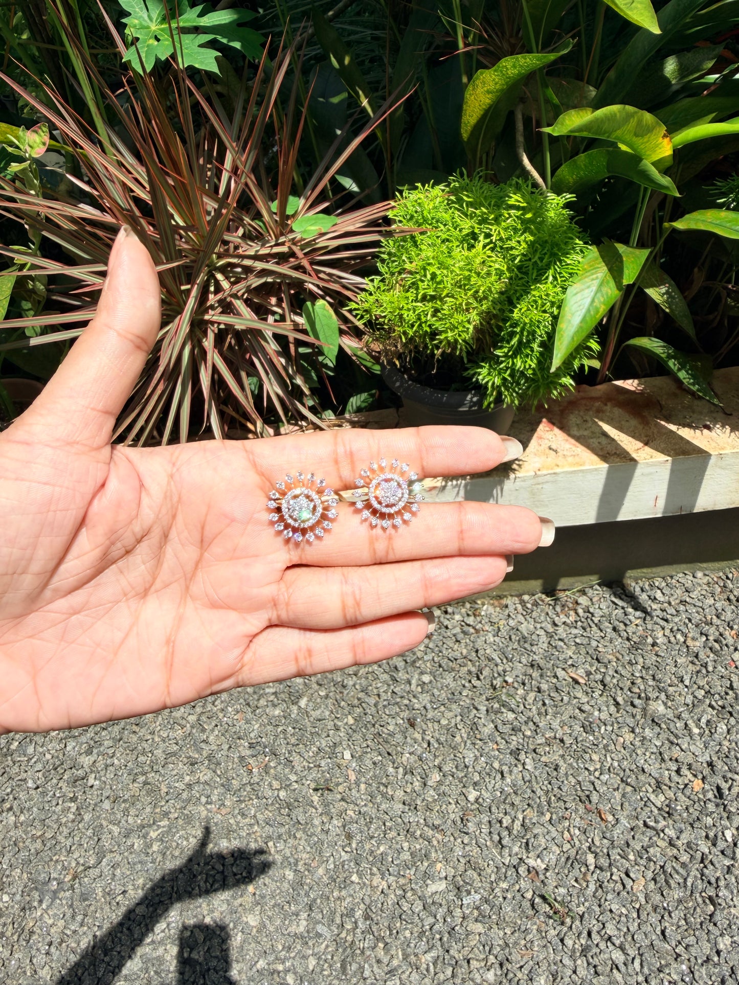 Premium diamond finish stud product code E214
