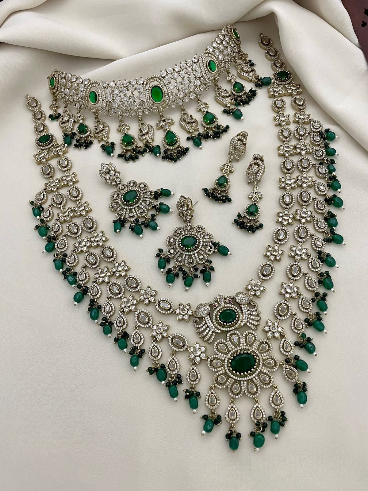 Premium quality Victorian bridal combo set product code 847
