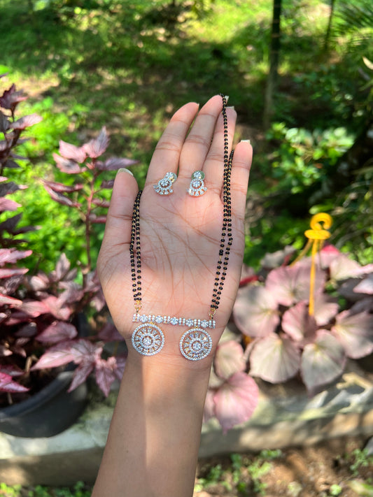 Premium daimond finish mangalsutra product code 181