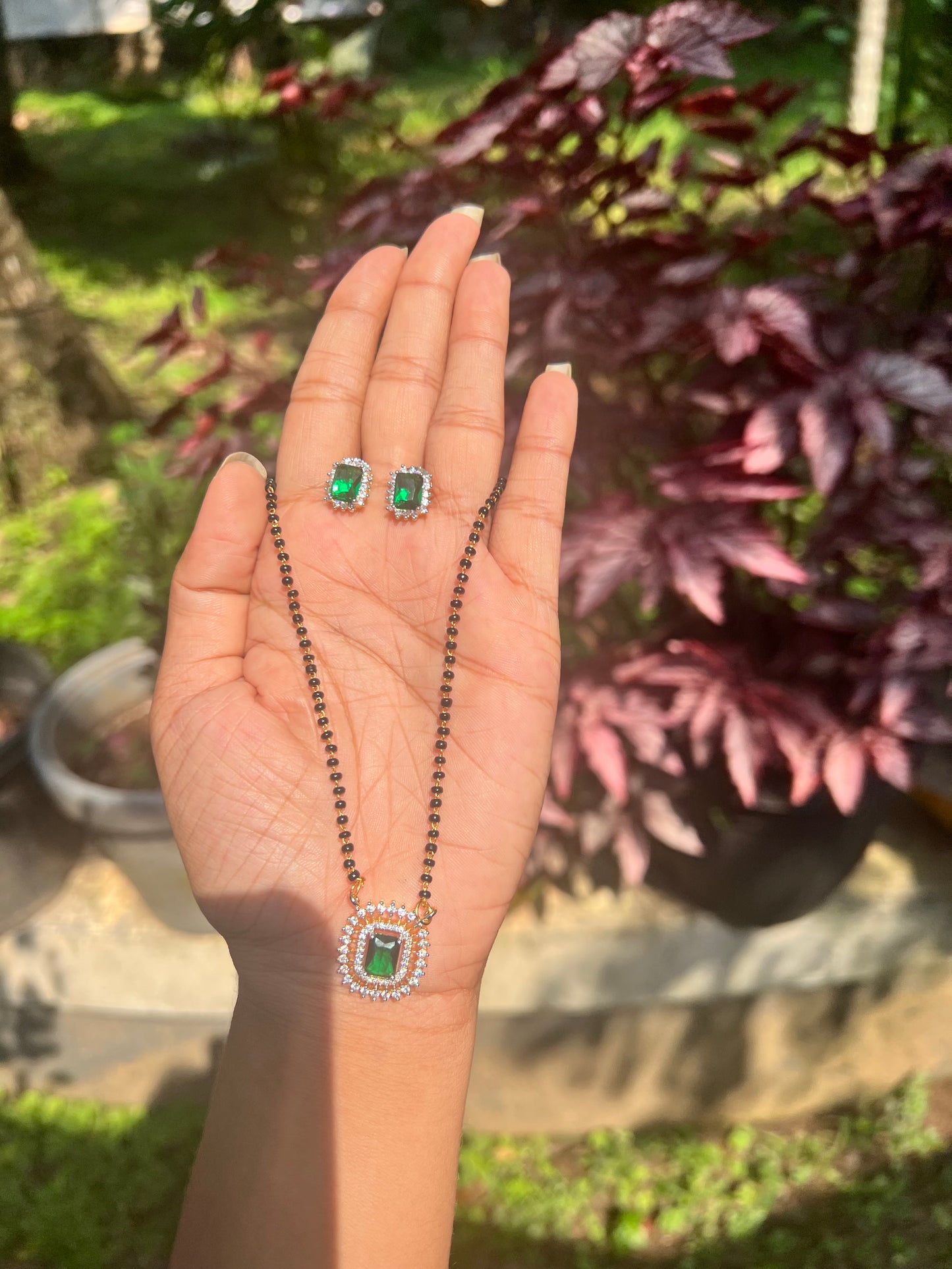 Daimond finish stylish mangalsutra product code 135