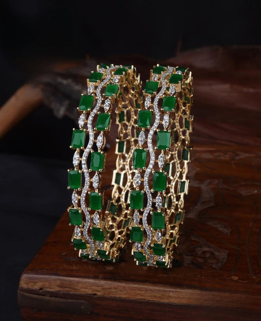 Premium quality diamond finish ad bangles