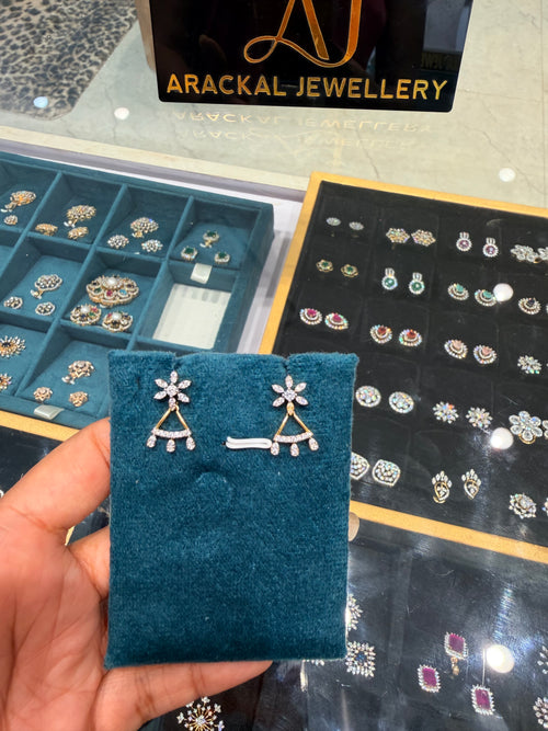 Premium diamond finish earrings product code E248