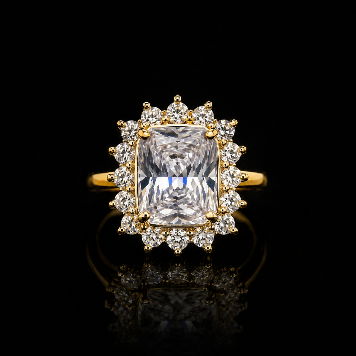 Premium party wear diamond finish adjustable ring product code R68