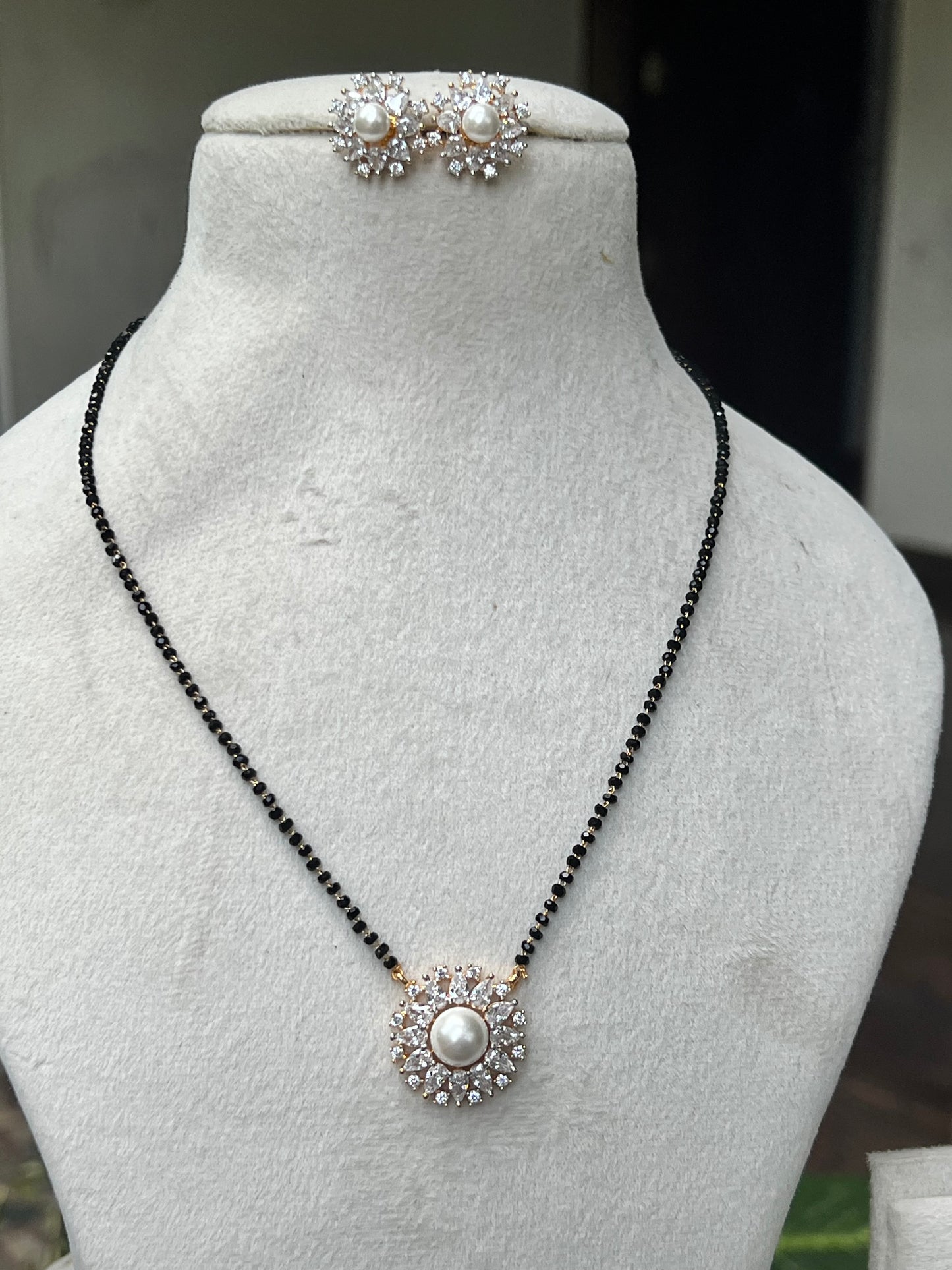 Premium daimond finish mangalsutra product code 1238