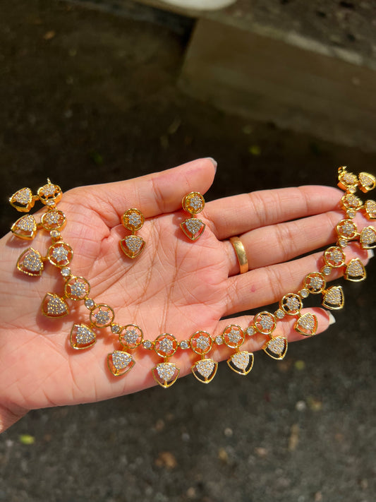 Premium beautiful ad necklace product code 1012