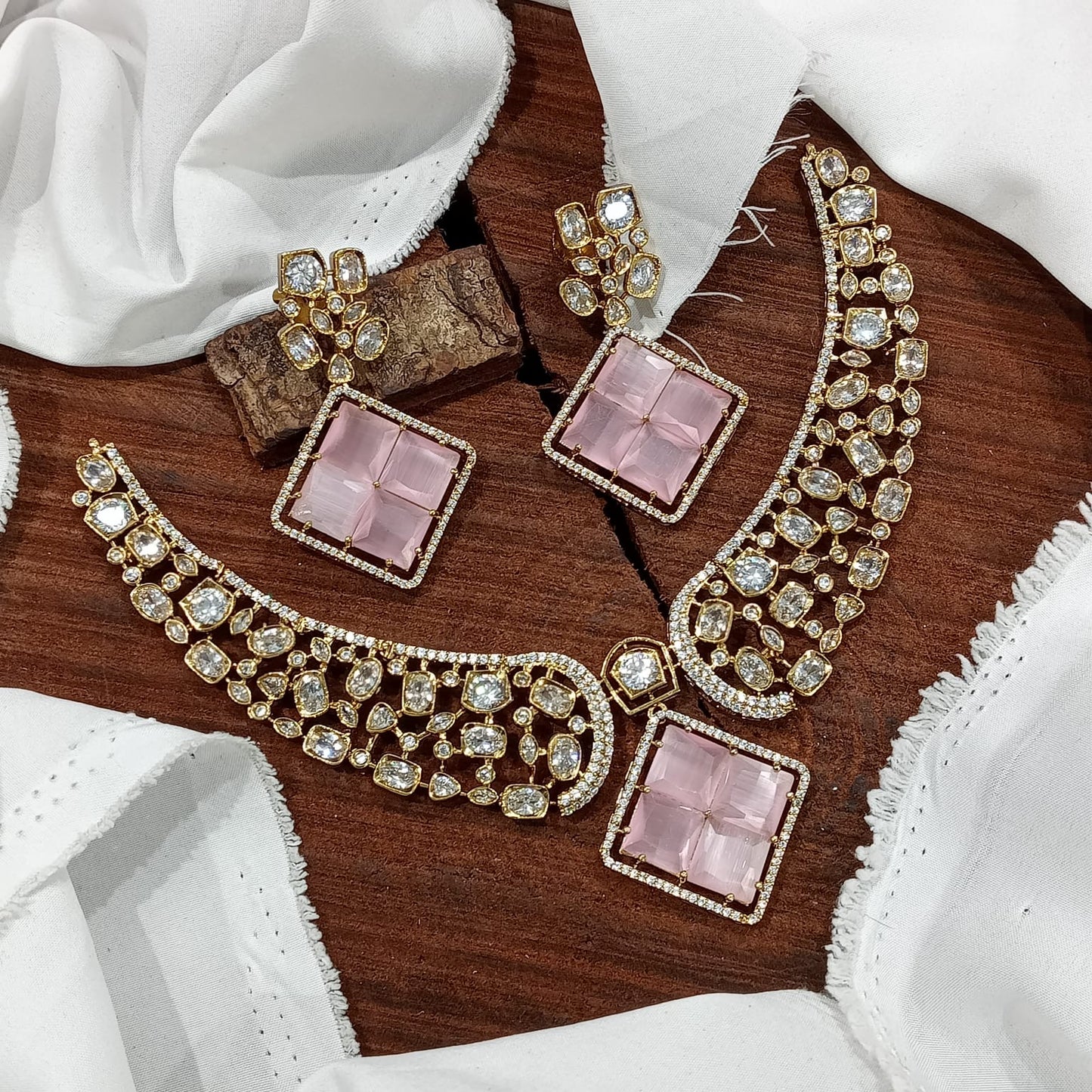 Premium ad bridal necklace product code 955