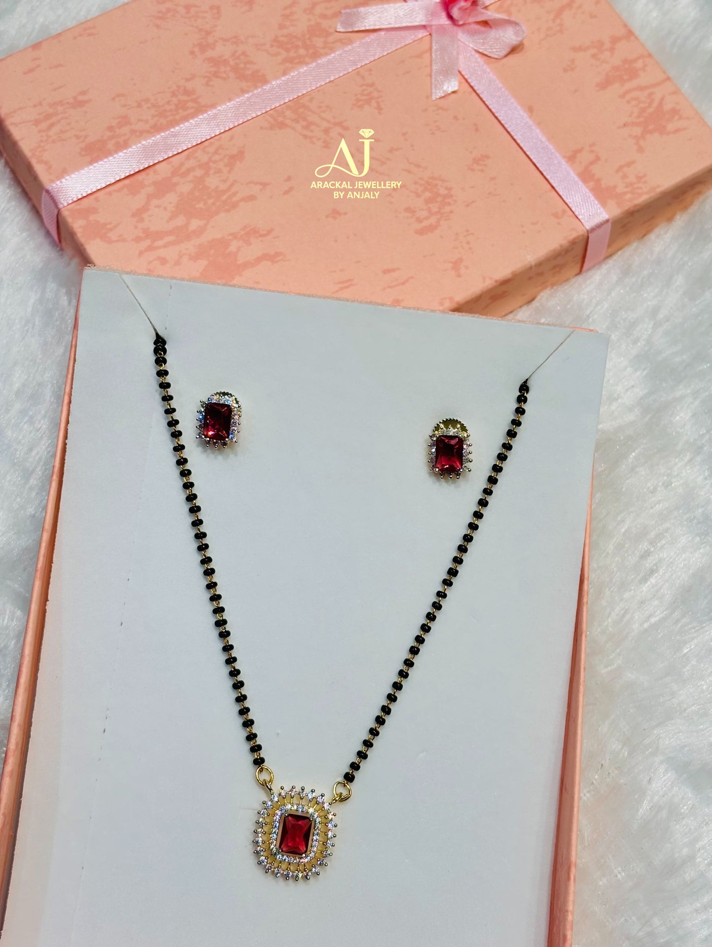 Daimond finish stylish mangalsutra product code 135