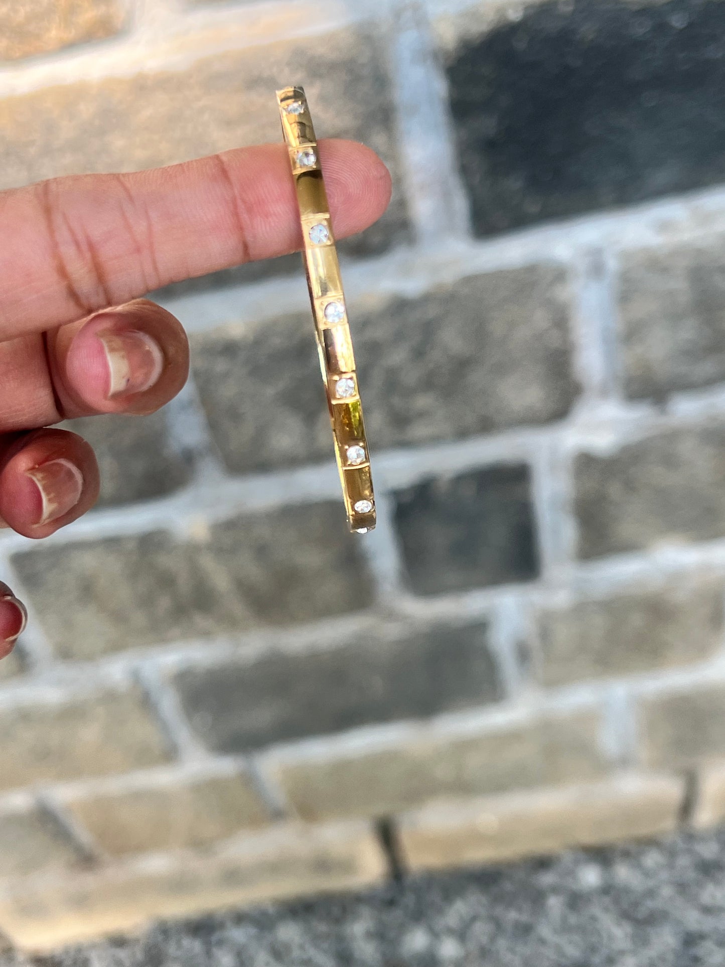 Premium daily wear anti tarnish stainless steel openable bracelet (freesize 2.4 upto 2.6)product code B130