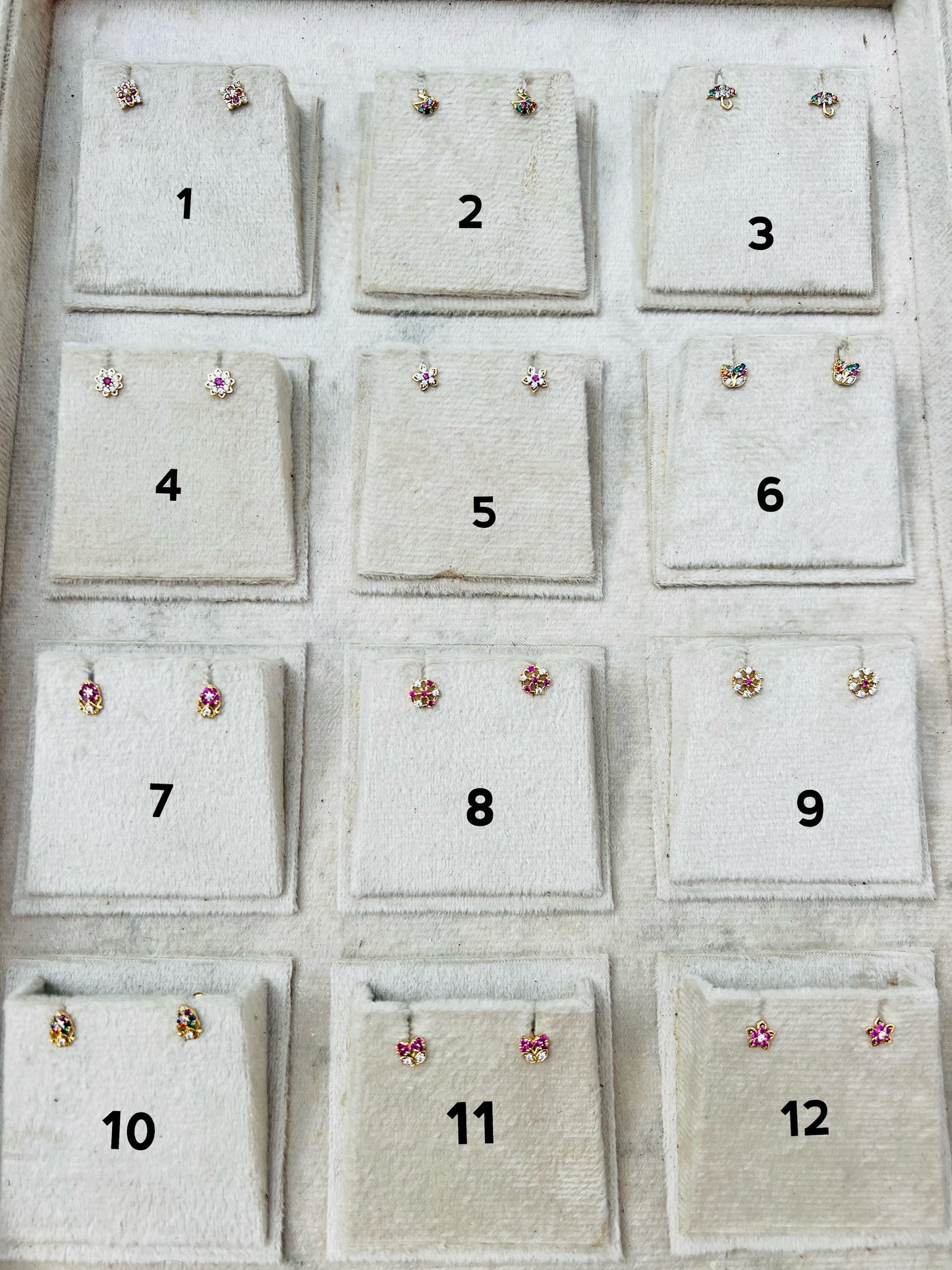 Premium quality ad daily wear screw back second studs /small kids friendly stud