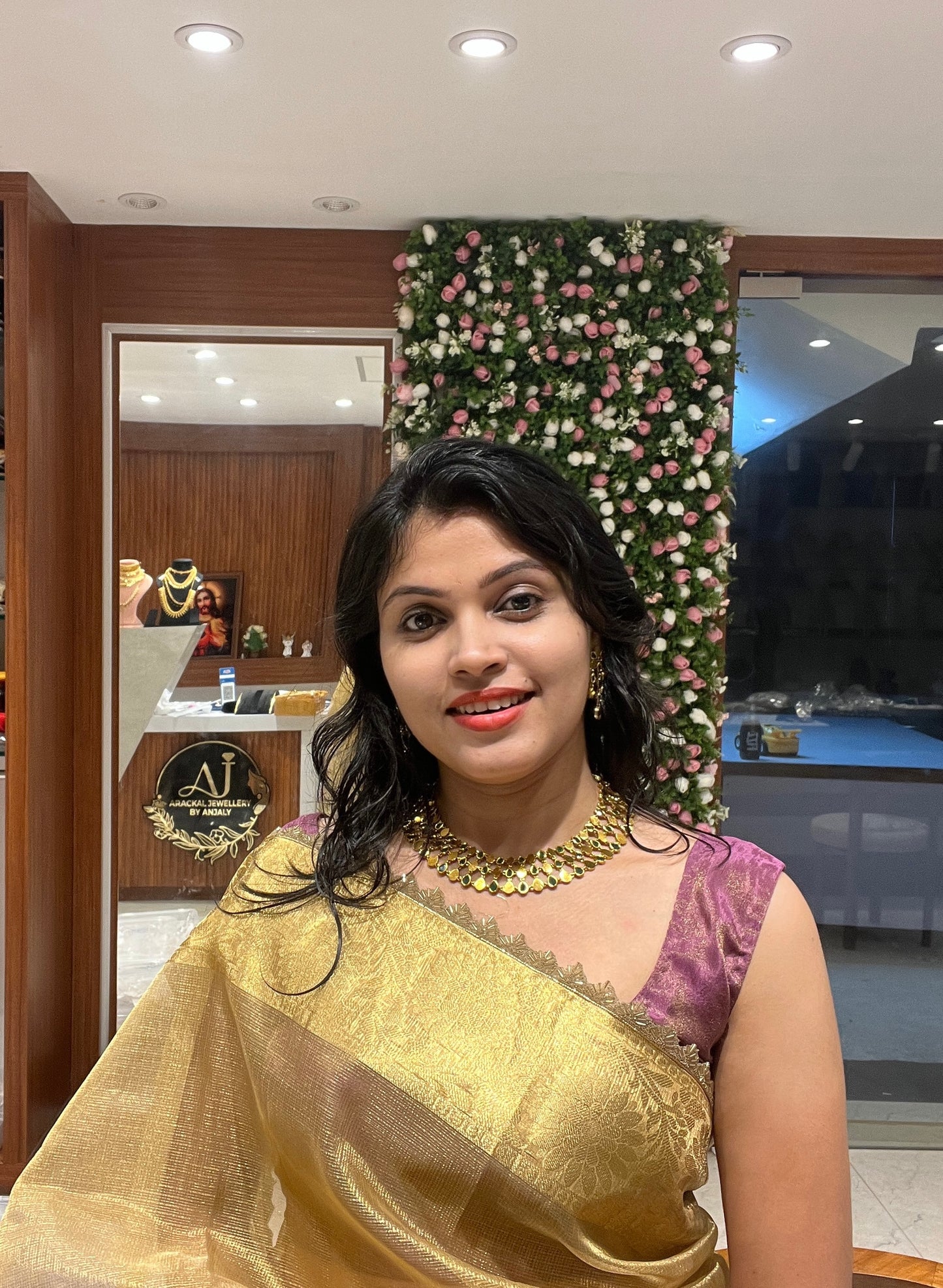 Premium quality gold replica bridal necklace set product code BD10 Prebooking 10 days