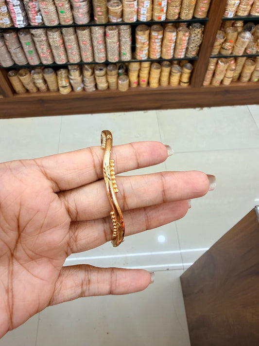 Premium gold plated daily wear bangle product code G133