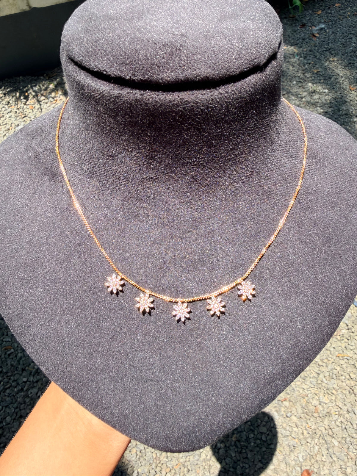 Premium gold plated star necklace product code G144