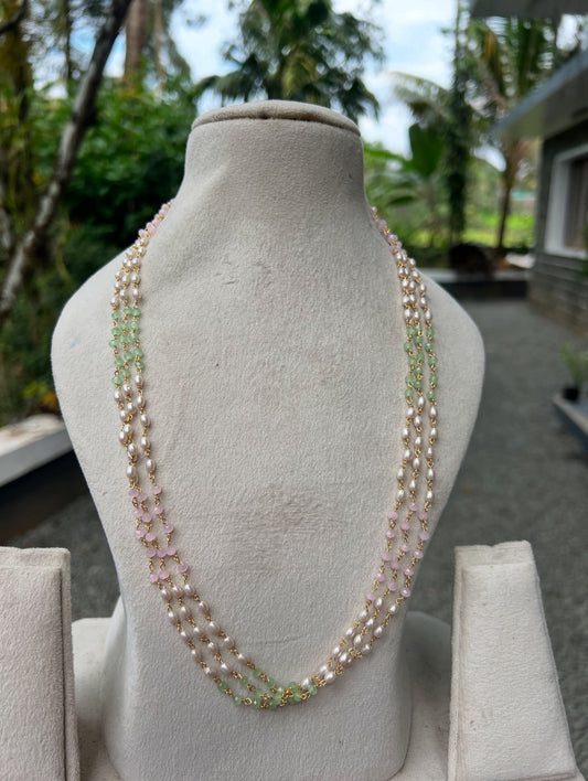 Premium 3layer pastel Multi color long haram product code P03