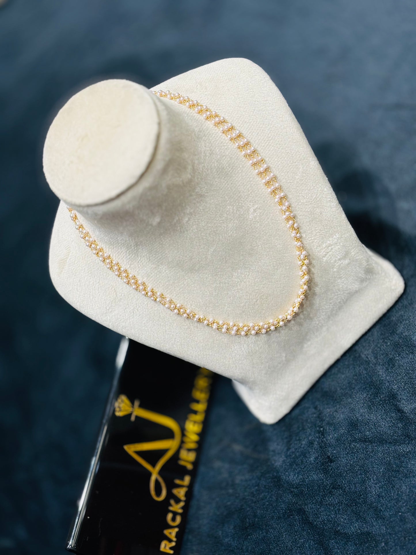 Premium trending pearls layered necklace product code N389